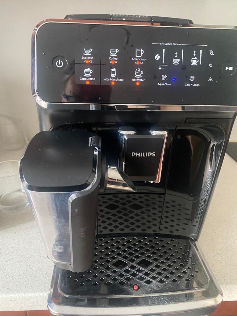 Phillips lattego, Ophalen of Verzenden, Zo goed als nieuw, Koffiemachine