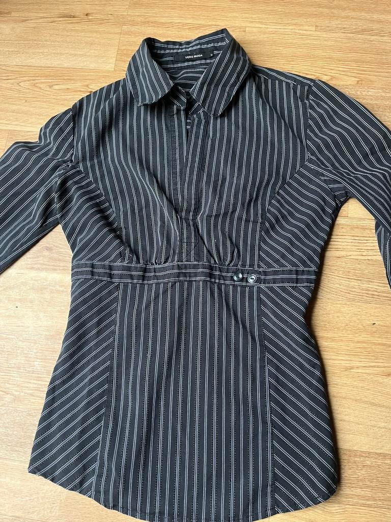 Vera moda blousje S, Ophalen of Verzenden, Gedragen, Maat 38/40 (M), Zwart