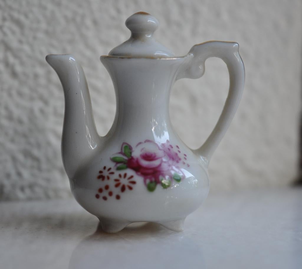 Vintage Poppenhuis Kannetje Limoges Porselein, Ophalen of Verzenden, Gebruikt, Gebruiksvoorwerp