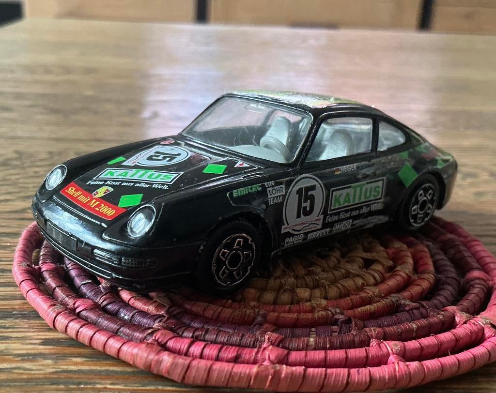 Burago Porsche 911 Carrera auto 1:43, Ophalen, Gebruikt, Auto, Overige merken