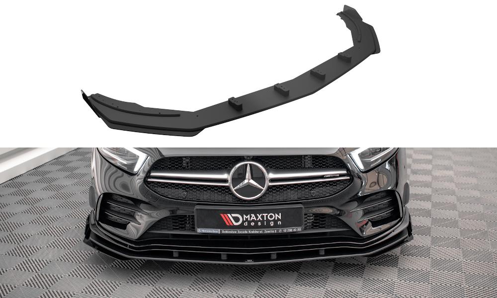 Race Voorlip sideskirt diffuser - A35 AMG + AMG Line W177, Ophalen of Verzenden