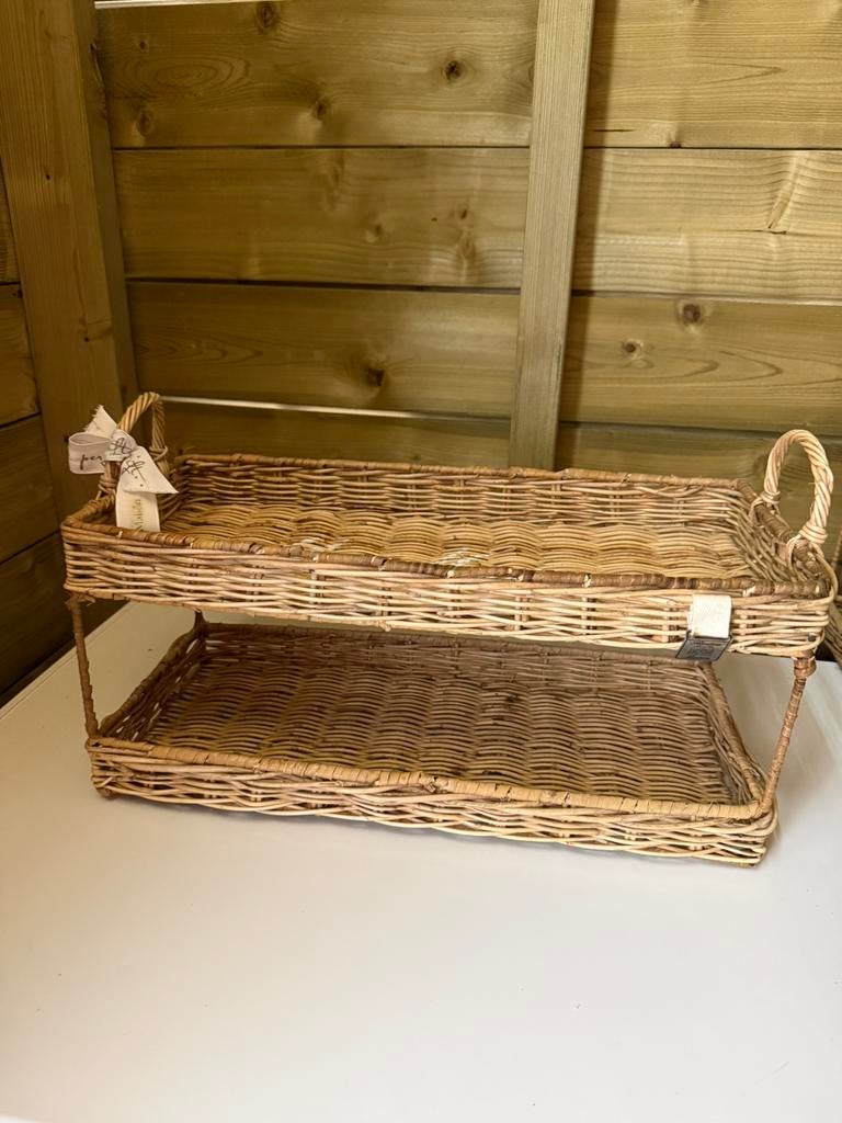 RM rotan etagere, Ophalen of Verzenden, Zo goed als nieuw