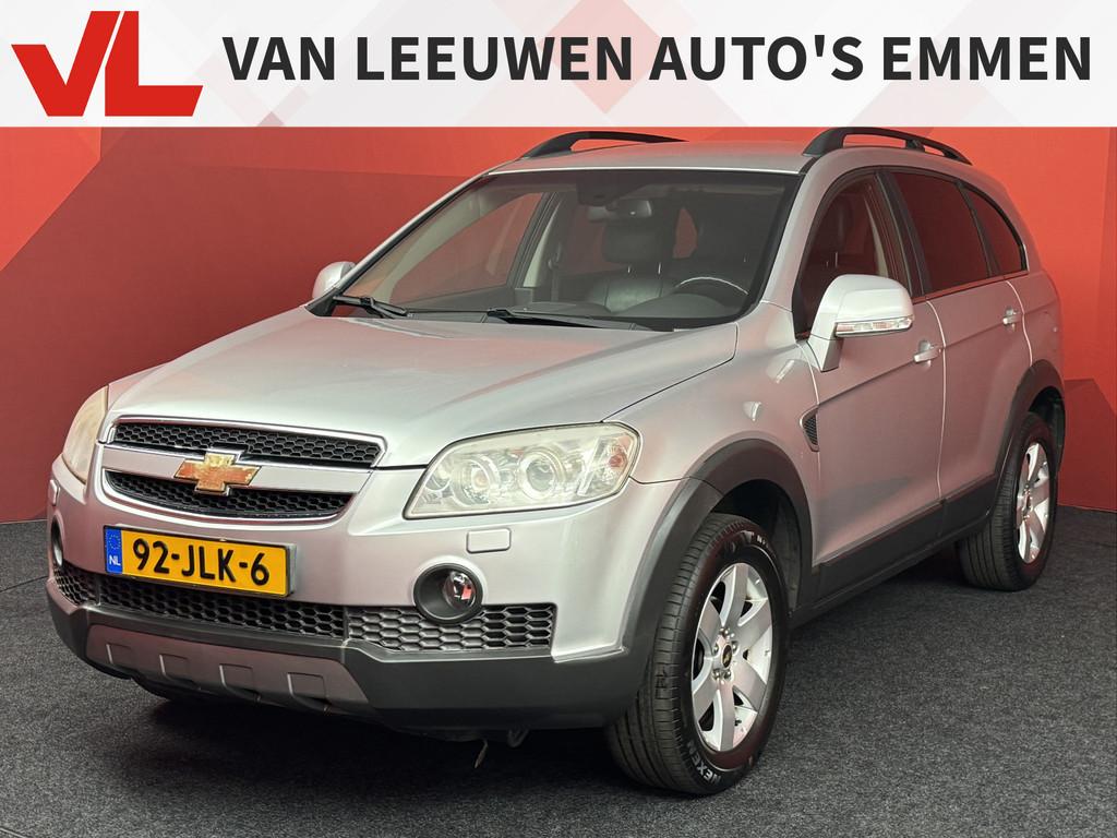 Chevrolet Captiva 2.4i Executive, Auto's, 136 pk, Gebruikt, Zwart, 4 cilinders