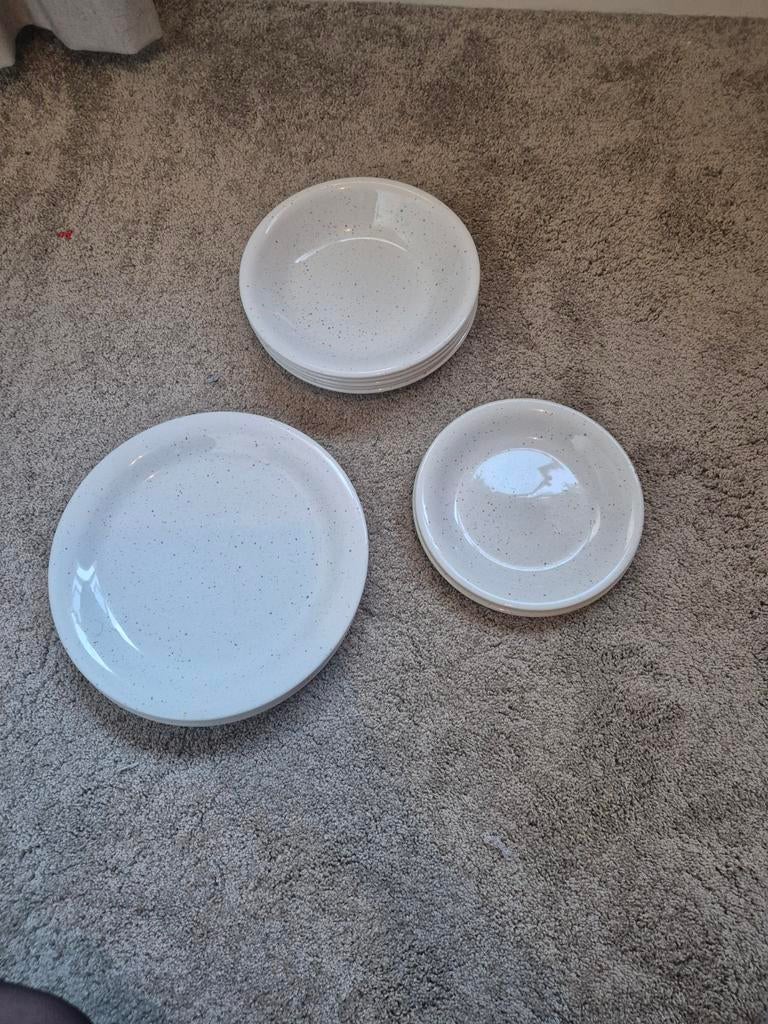 Servies borden John Tams confetti Hema, Ophalen of Verzenden