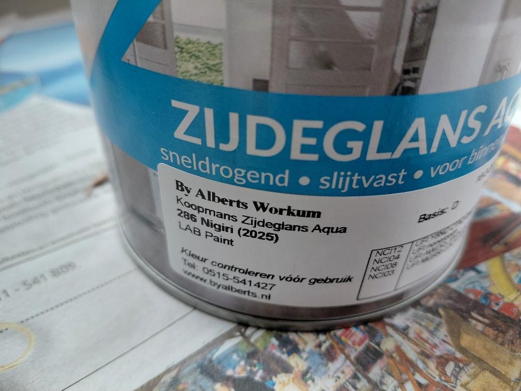 Koopmans verf, Ophalen, Overige kleuren, Nieuw, Verf