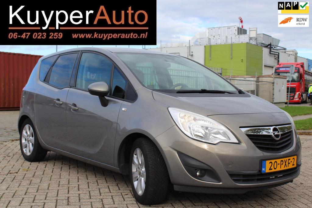 Opel Meriva 1.4 Edition nap clima trekhaak, Voorwielaandrijving, Euro 5, 101 pk, Gebruikt