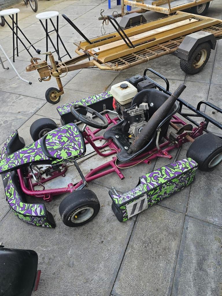 Gebruikte Kart met Honda motor, Sport en Fitness, Karting, Ophalen, Gebruikt, Kart
