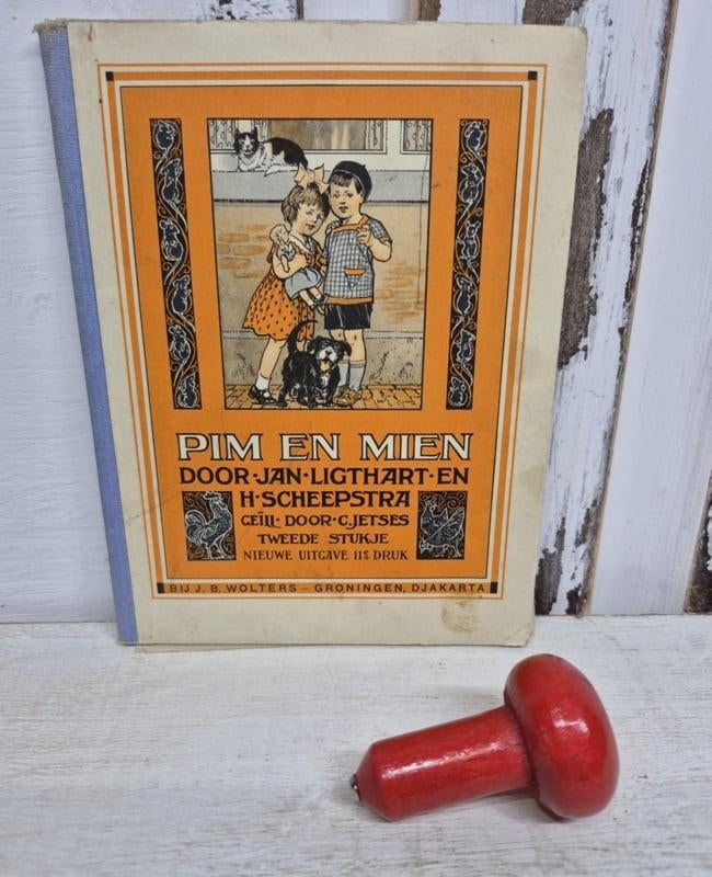 Oude houten tol, Antiek en Kunst, Antiek | Speelgoed, Ophalen of Verzenden