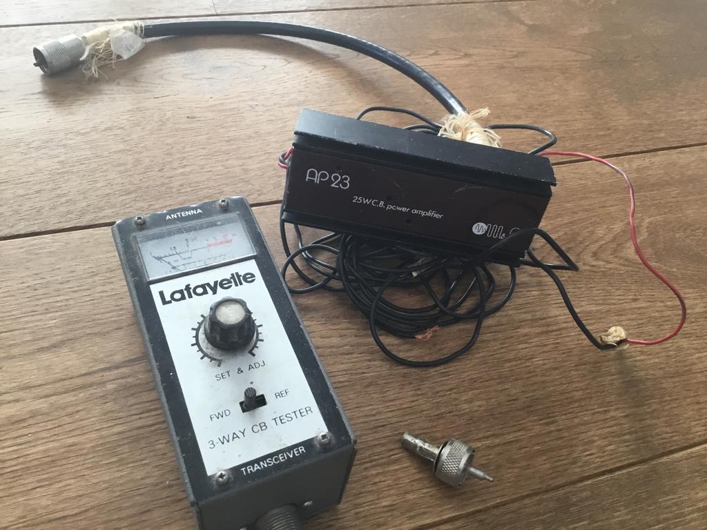 Lafayette 3-Way CB Tester & AP23 CB Versterker Set, Ophalen of Verzenden, Gebruikt