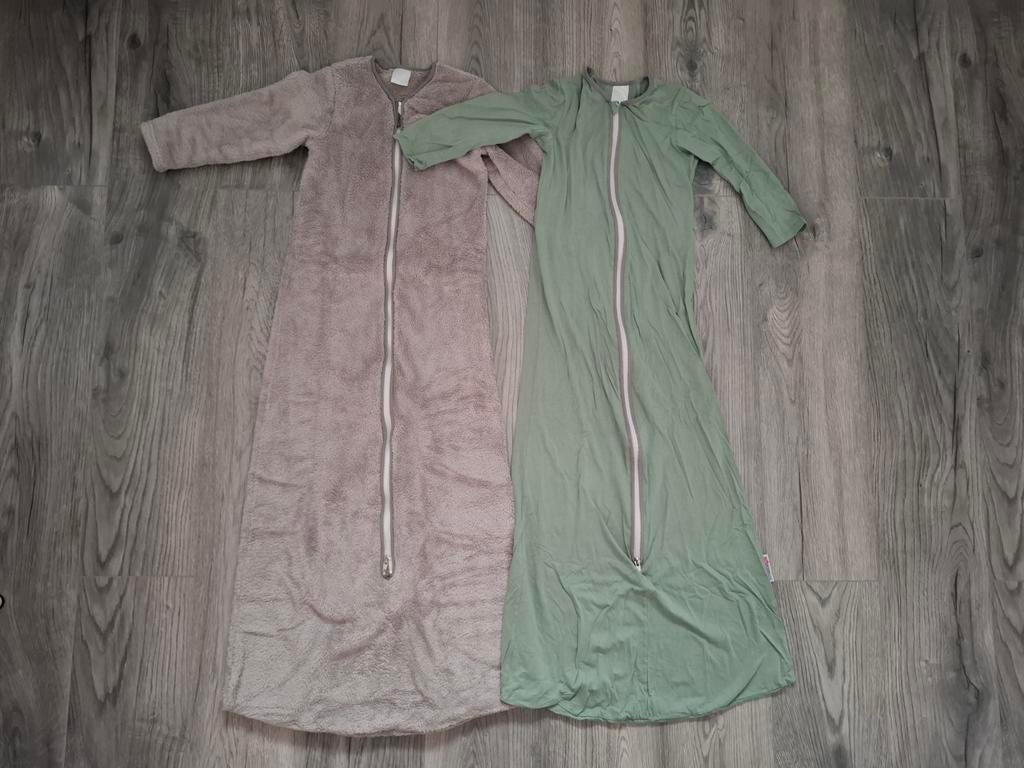 Smallvips 4 seizoenen slaapzakken grijs groen teddy fleece, Ophalen of Verzenden, Gebruikt, 100 cm of meer, Slaapzak