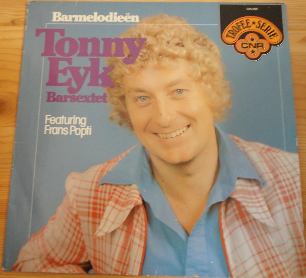 Tonny Eyk - Bar melodieen (LP, Ophalen of Verzenden, Gebruikt, 12 inch, Levenslied of Smartlap