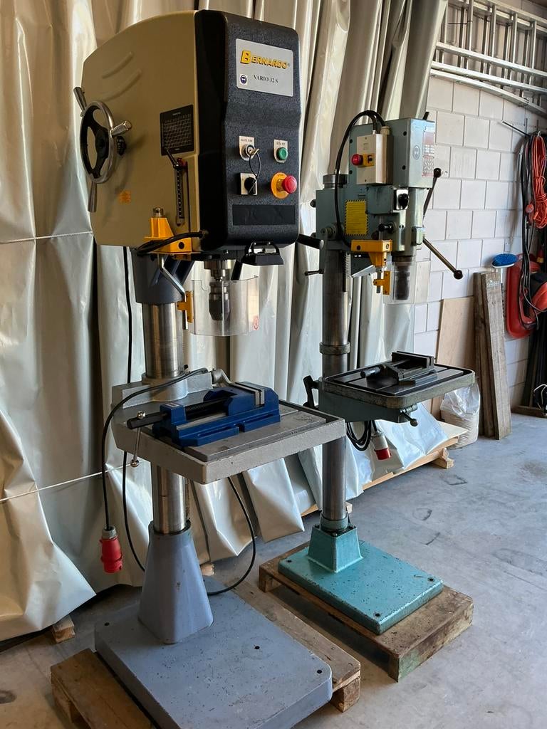 Te koop twee kolomboormachines, Ophalen, Gebruikt, Kolomboormachine