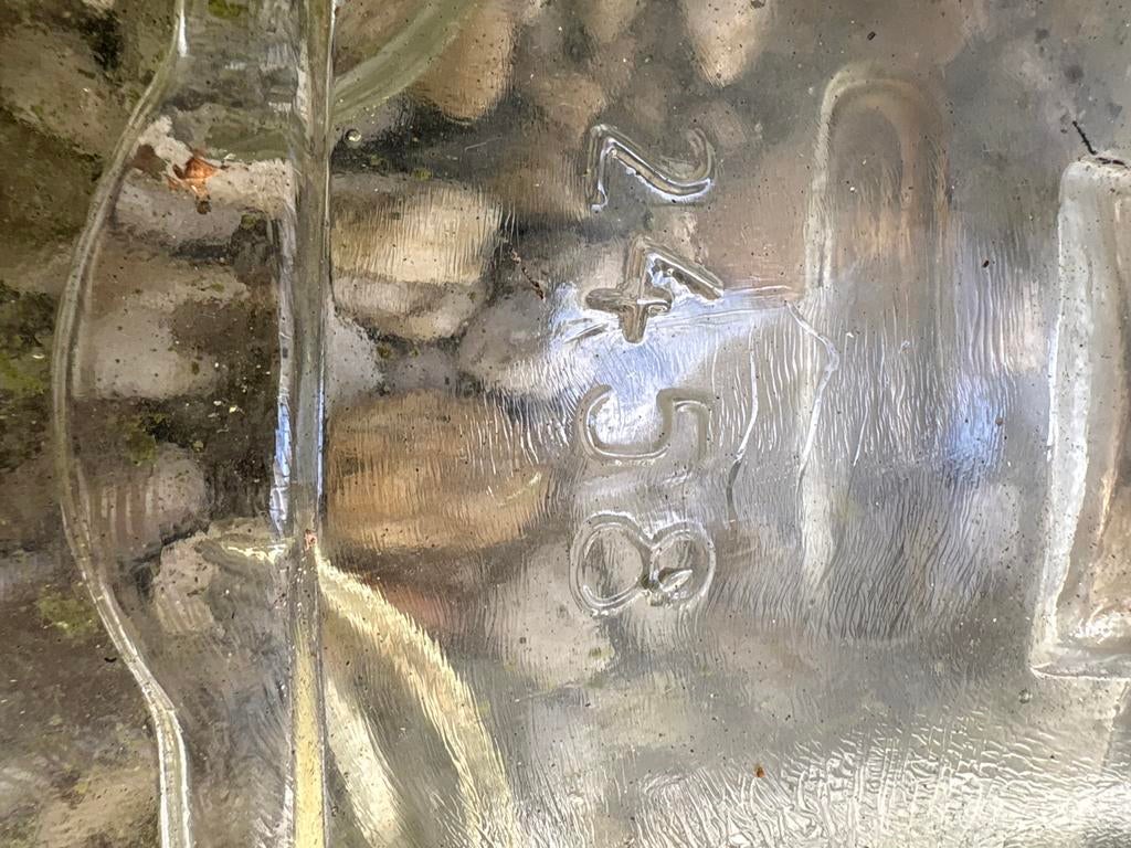 Glazen dakpannen- Uniek design €5 per stuk, Ophalen of Verzenden, Gebruikt, Glasplaat, Minder dan 80 cm