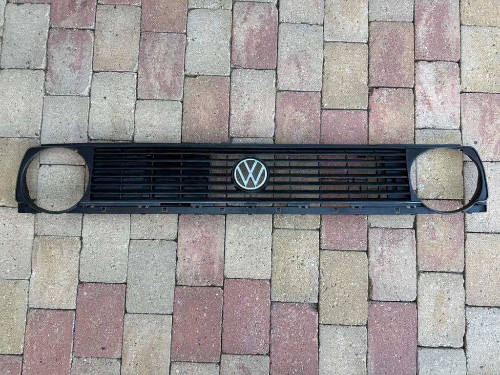 Golf 2 7 lamellen gril OEM, Auto-onderdelen, Carrosserie en Plaatwerk, Ophalen, Voor, Volkswagen, Bumper