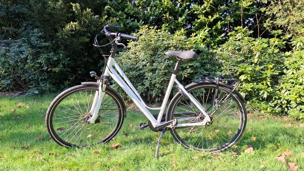 Parelmoerkleurige Multicycle fiets, in zeer goede staat, Fietsen en Brommers, 55 tot 59 cm, Ophalen, Zo goed als nieuw, Overige merken