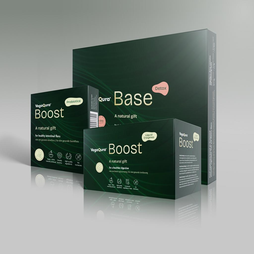 VEGAQURA Wellnesspakket - Complete 3-delige detox kuur, Ophalen, Nieuw, Poeder of Drank