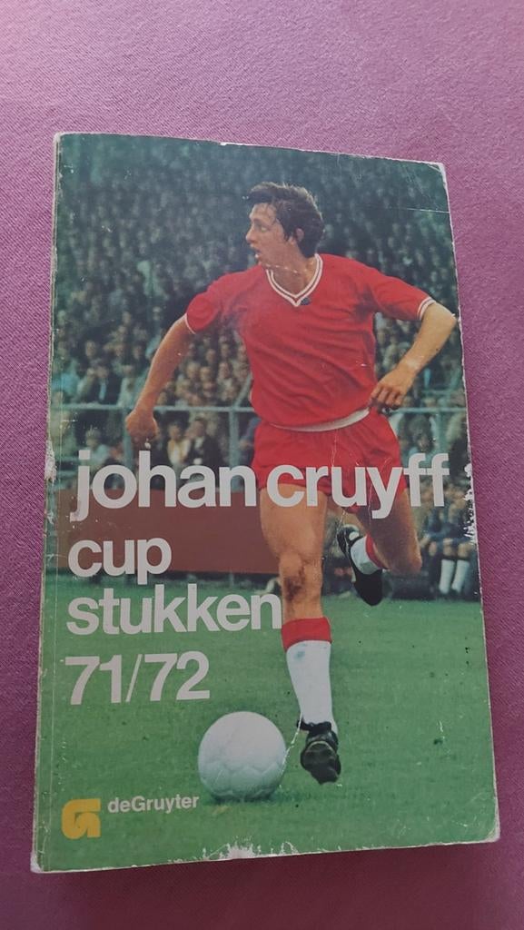 Johan Cruyff Cup Stukken 71/72 - Boekje uit 1971, Boeken, Verzenden, Gelezen, Onbekend, Balsport