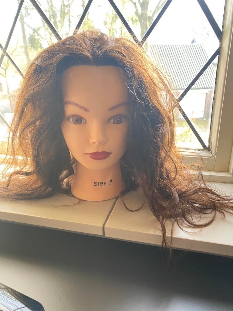 Oefenhoofd kapper 35-45 cm, Ophalen of Verzenden, Zo goed als nieuw, Meerdere media