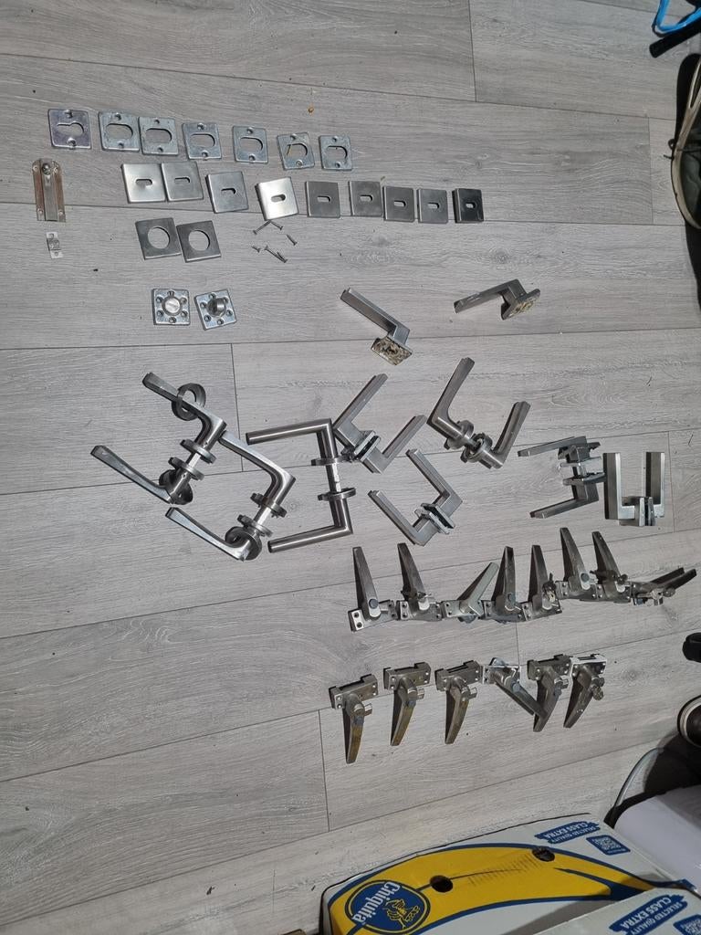 Raambomen met en zonder slot deurkrukken, Ophalen of Verzenden, Klink of Kruk