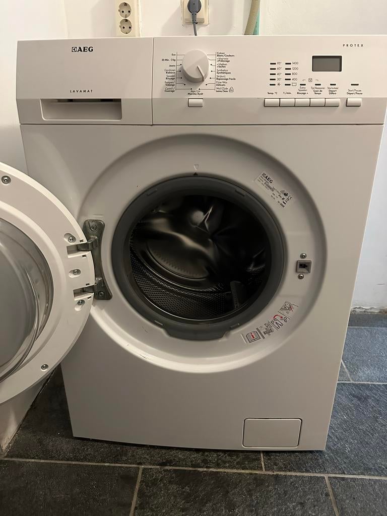 AEG Lavamat Protex wasmachine, Witgoed en Apparatuur, Wasmachines, Gebruikt, Voorlader, 6 tot 8 kg, 85 tot 90 cm, 1200 tot 1600 toeren