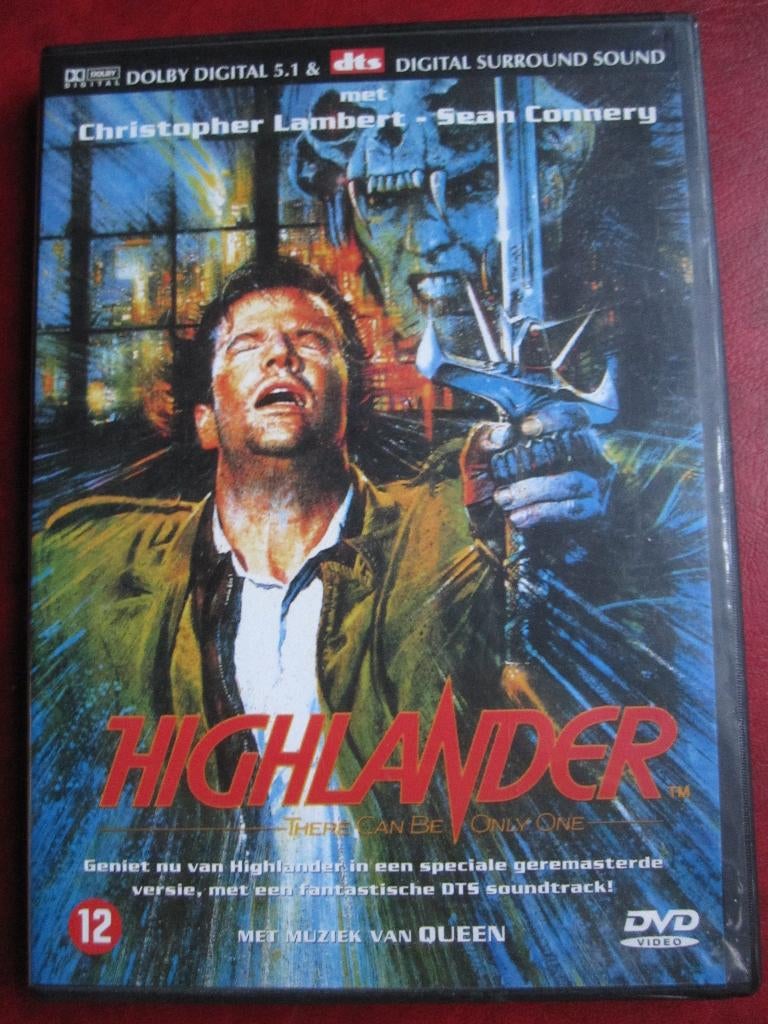 Highlander (1986), Vanaf 12 jaar, Ophalen of Verzenden, Zo goed als nieuw, Fantasy