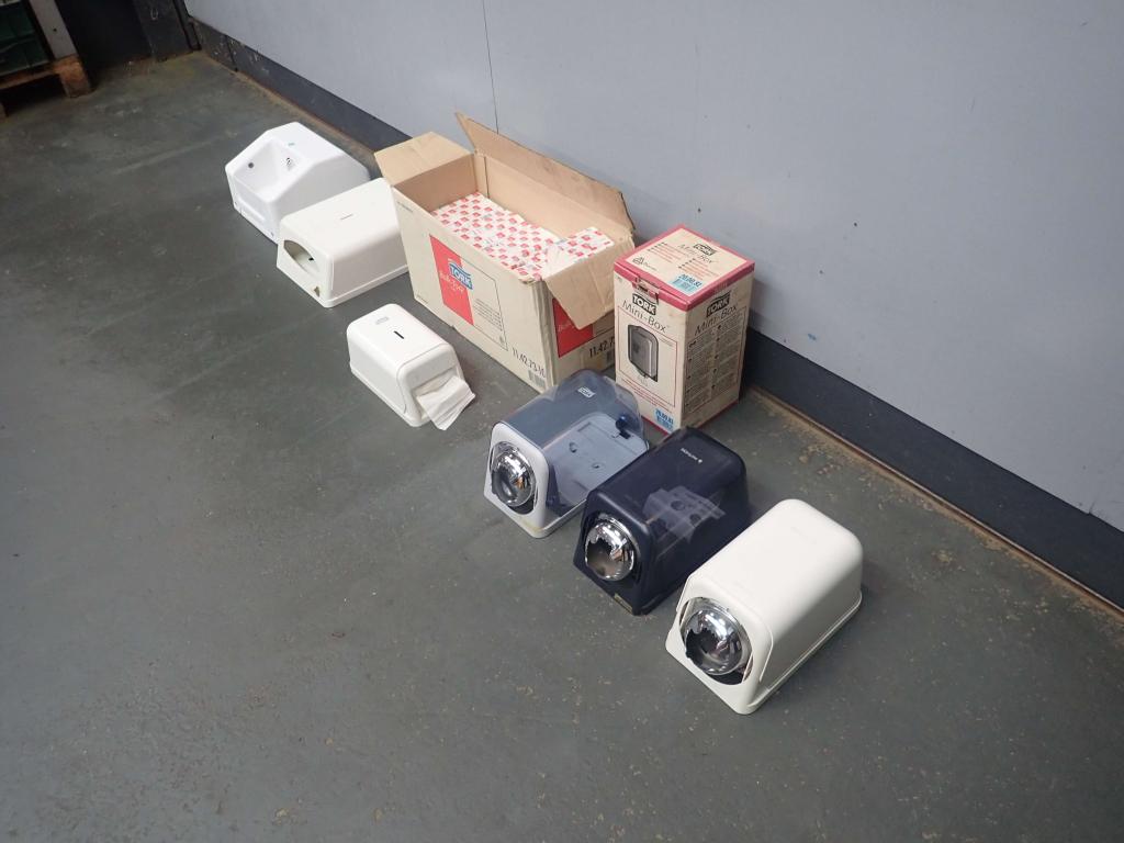 Tork papier / handdoek dispenser / Mini-Box / Molnlycke, Huis en Inrichting, Niet ingevuld, Overige typen, Niet ingevuld, Ophalen of Verzenden