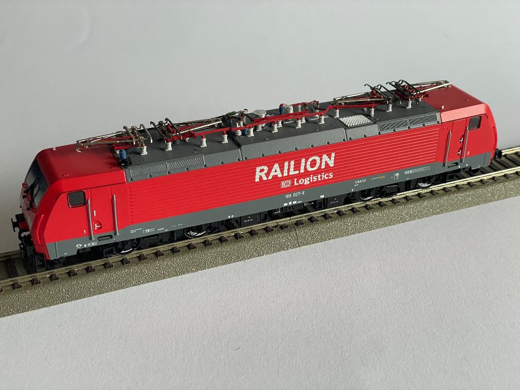 Roco 62432 Traxx 189 van DB AG analoog 189 027-6, Hobby en Vrije tijd, Ophalen of Verzenden, Zo goed als nieuw, Roco, Analoog