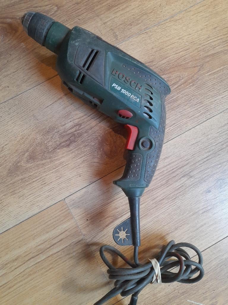 bosch boormachine, Doe-het-zelf en Verbouw, Gereedschap | Boormachines, Ophalen of Verzenden, Gebruikt, 400 tot 600 watt, Boormachine