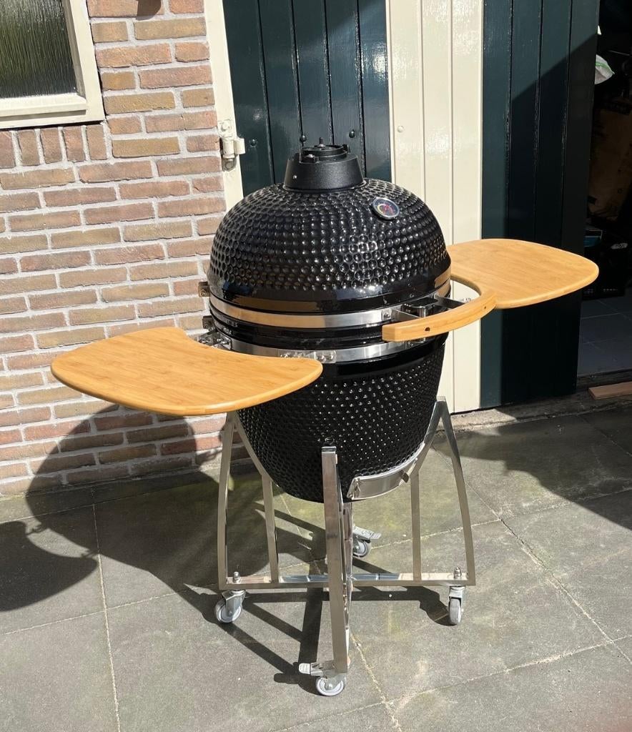Auplex Kamado BBQ XL 21 inch, Ophalen, Zo goed als nieuw, Kamado