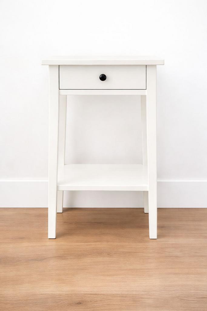 Hemnes Ikea nachtkastje 2x, Ophalen, Gebruikt, 45 tot 65 cm, 70 cm of meer