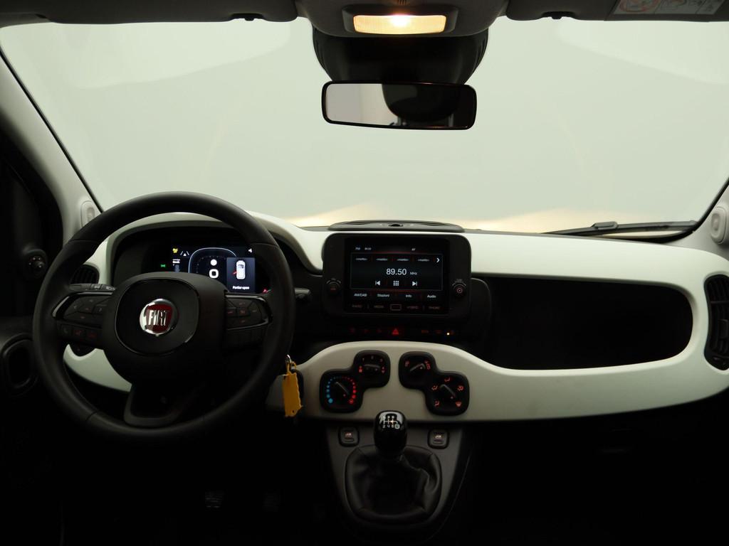 Fiat Panda 1.0 Hybrid Pandina | Voorraad | Snel rijden | Dig, Stof, Panda, Met garantie (alle), Zwart