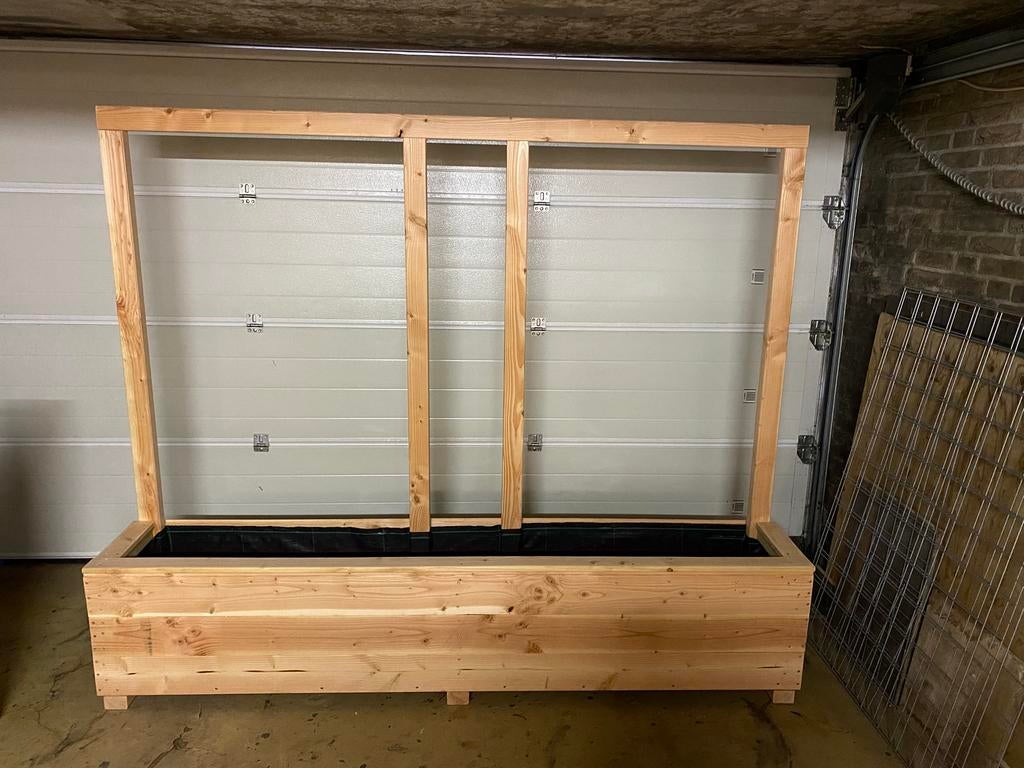 Planten Lingehof bloembakken op maat gemaakt, Ophalen of Verzenden, Nieuw, Hout