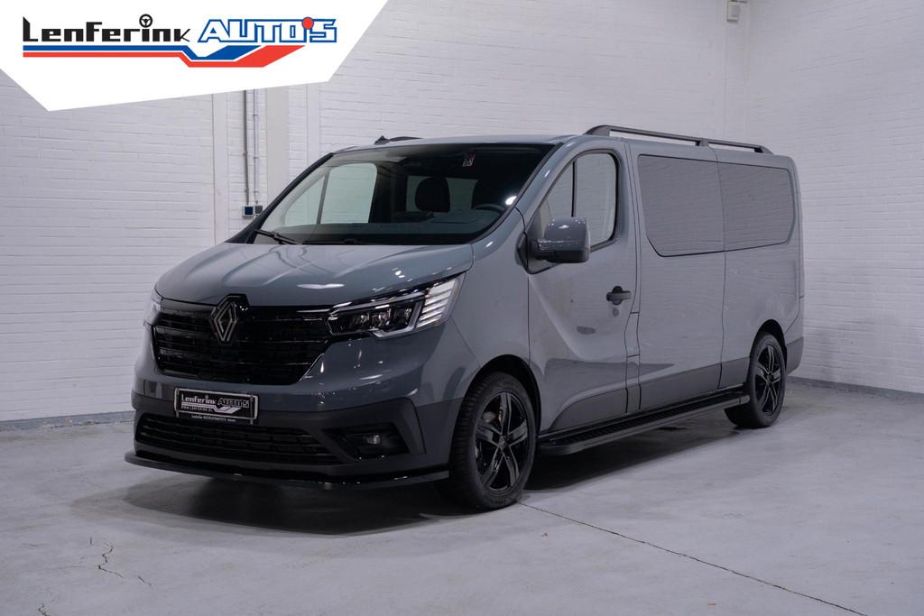 Renault Trafic 2.0 DCi 130 pk Dubbel Cabine Black&Grey Airco, Auto's, Bestelauto's, Bedrijf, Te koop, ABS, Achteruitrijcamera