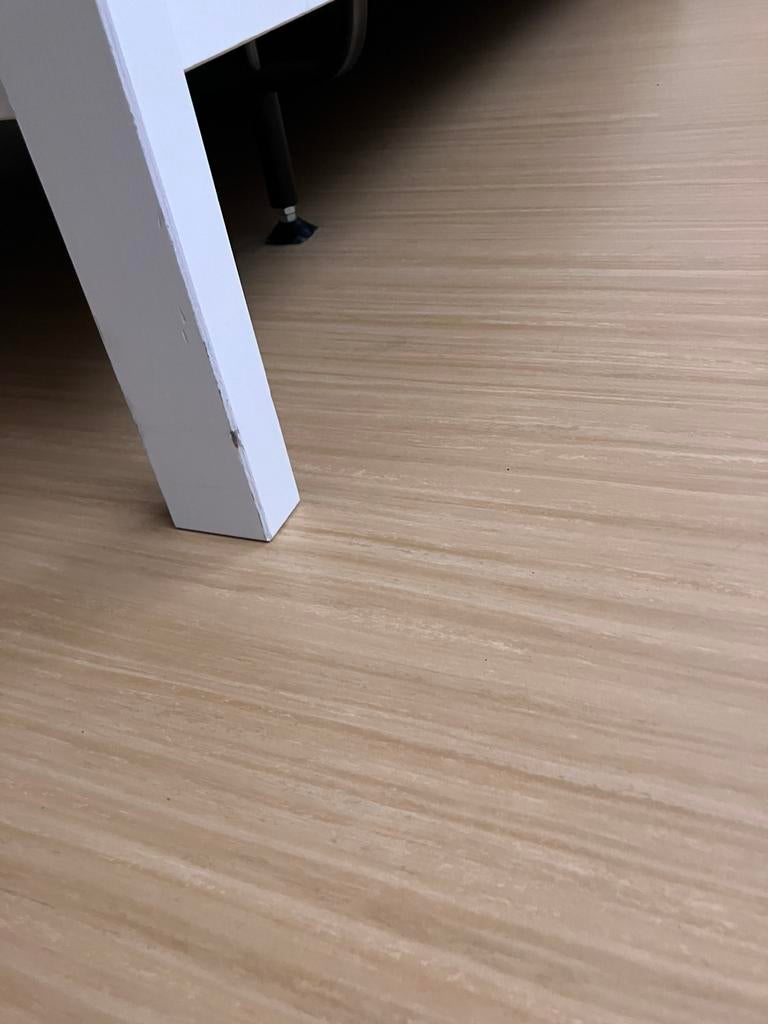 Te koop, Huis en Inrichting, Slaapkamer | Bedden, Ophalen, Gebruikt, Wit, Tweepersoons