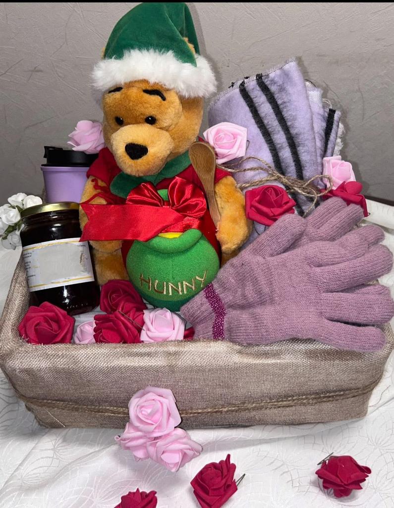 Winterse Verwen Kadobox, Ophalen of Verzenden, Zo goed als nieuw, Stoffen beer, Overige merken