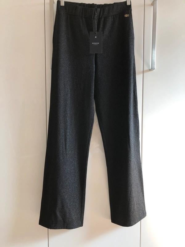 NIKKIE wide leg broek glitter maat M Nieuw, Maat 38/40 (M), Zwart, Nieuw, Ophalen of Verzenden