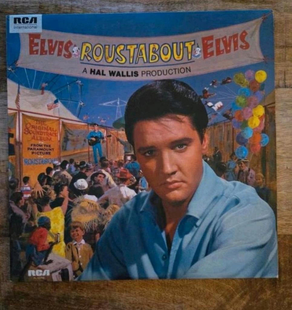 Lp Elvis Presley roustabout, Ophalen of Verzenden