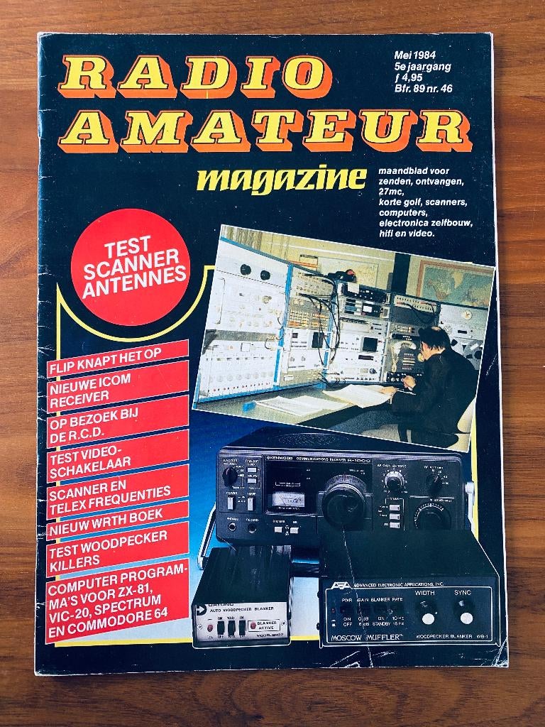 Radio Amateur Magazine (Mei 1984), Ophalen of Verzenden, 1980 tot heden, Nederland, Tijdschrift