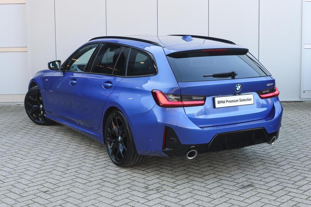 BMW 3 Serie Touring 320i M Sport Automaat / Panoramadak / Tr, Gebruikt, 4 cilinders, Blauw, 3-Serie