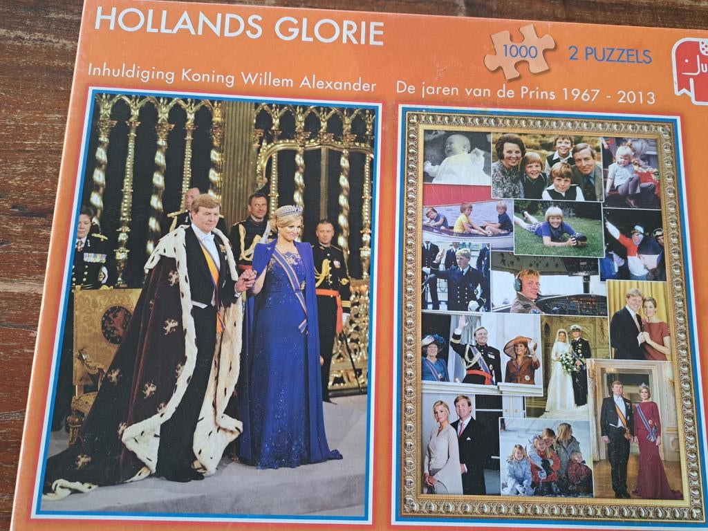 Puzzels inhuldiging koning Willem Alexander, Ophalen