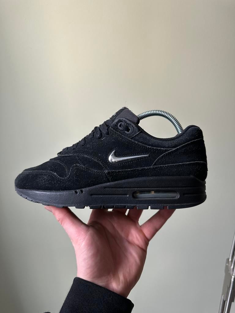 Nike Air Max 1 Jewel Black / 40, Zwart, Ophalen of Verzenden, Sneakers of Gympen, Zo goed als nieuw