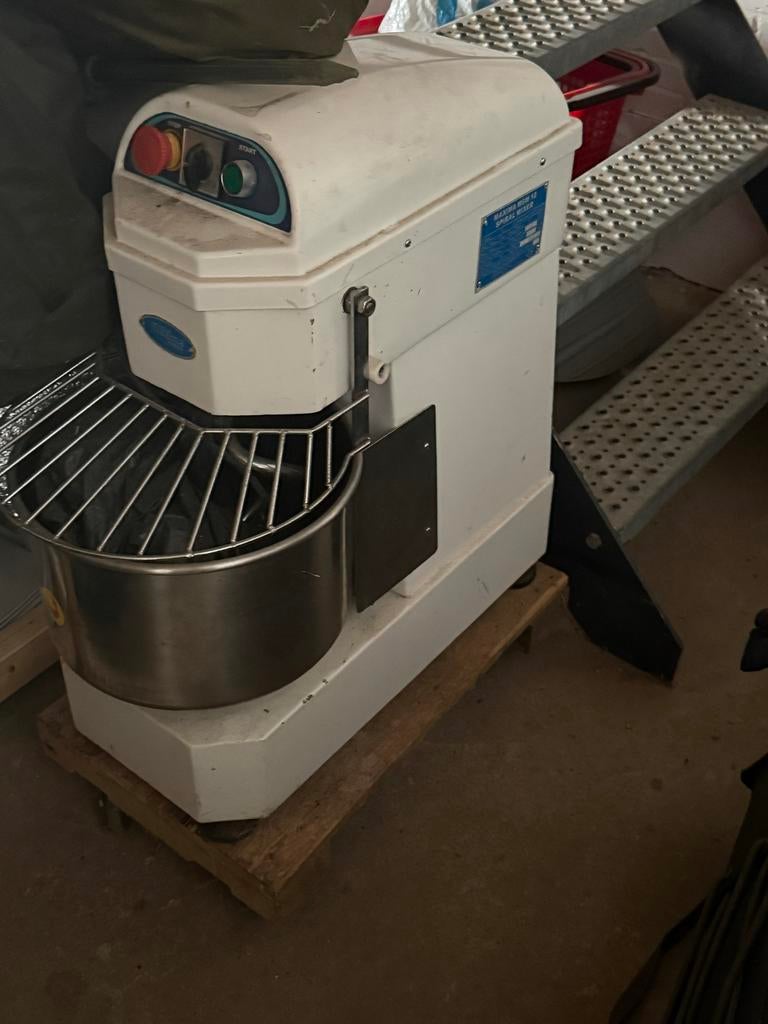 Maxima MSM 10 spiraal mixer, 4 liter of meer, Ophalen of Verzenden, Gebruikt, 1 snelheid