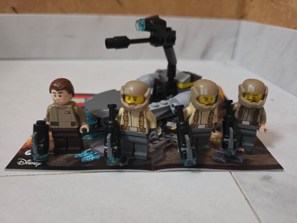 LEGO Star Wars 75131 Resistance Trooper Battle Pack SET1, Ophalen of Verzenden, Zo goed als nieuw, Complete set, Lego
