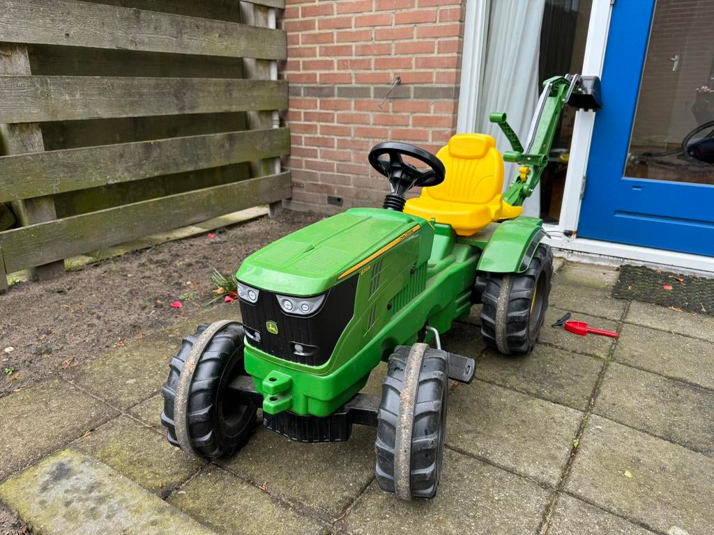 John Deere Tractor, Kinderen en Baby's, Speelgoed | Buiten | Skelters, Ophalen, Zo goed als nieuw, Overige merken
