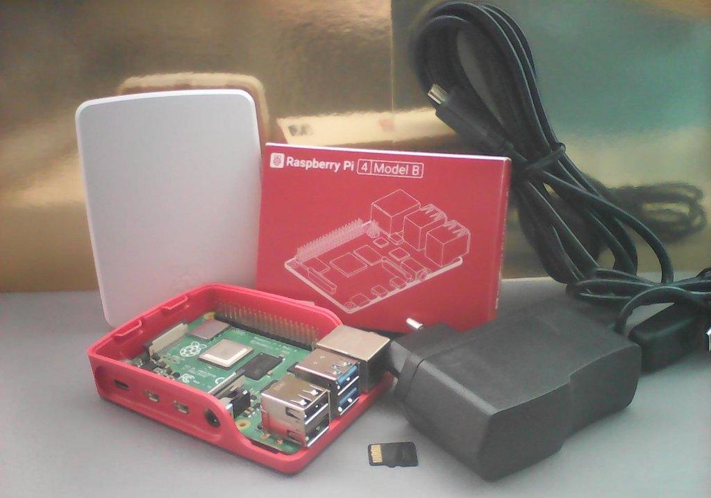 Raspberry PI4, 8GB Starters Set, Nieuw, Verzenden, DDR4, Socket A, Nieuw