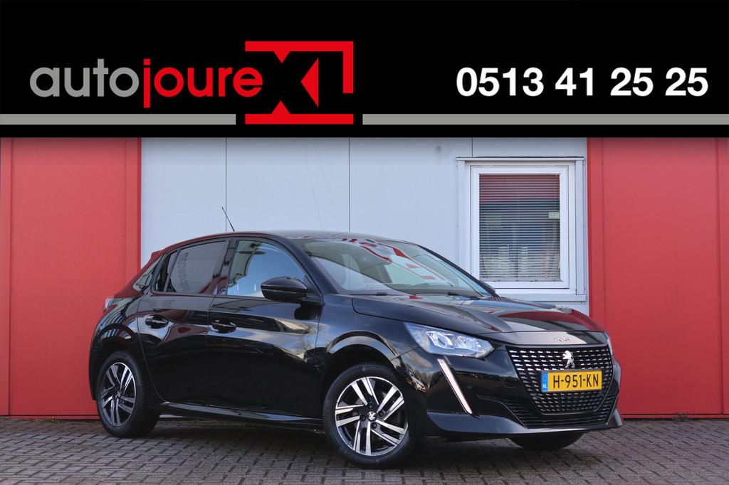 Peugeot 208 1.5 BlueHDi Blue Lease Allure | Virtual Cockpit, Auto's, Peugeot, Voorwielaandrijving, Gebruikt, Leder en Stof, Zwart
