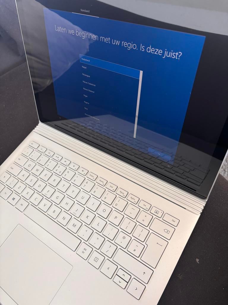 Microsoft Surface Laptop 1 13.5 inch, Gebruikt, 2 tot 3 Ghz, Qwerty, 13 inch