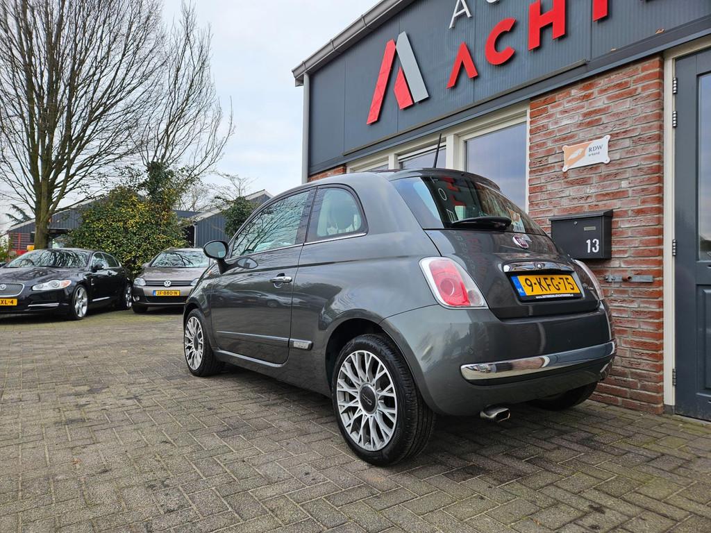 Fiat 500 0.9 TwinAir Lounge Leer! Xenon! Panoramadak! Leuke, Voorwielaandrijving, Euro 5, 86 pk, Gebruikt