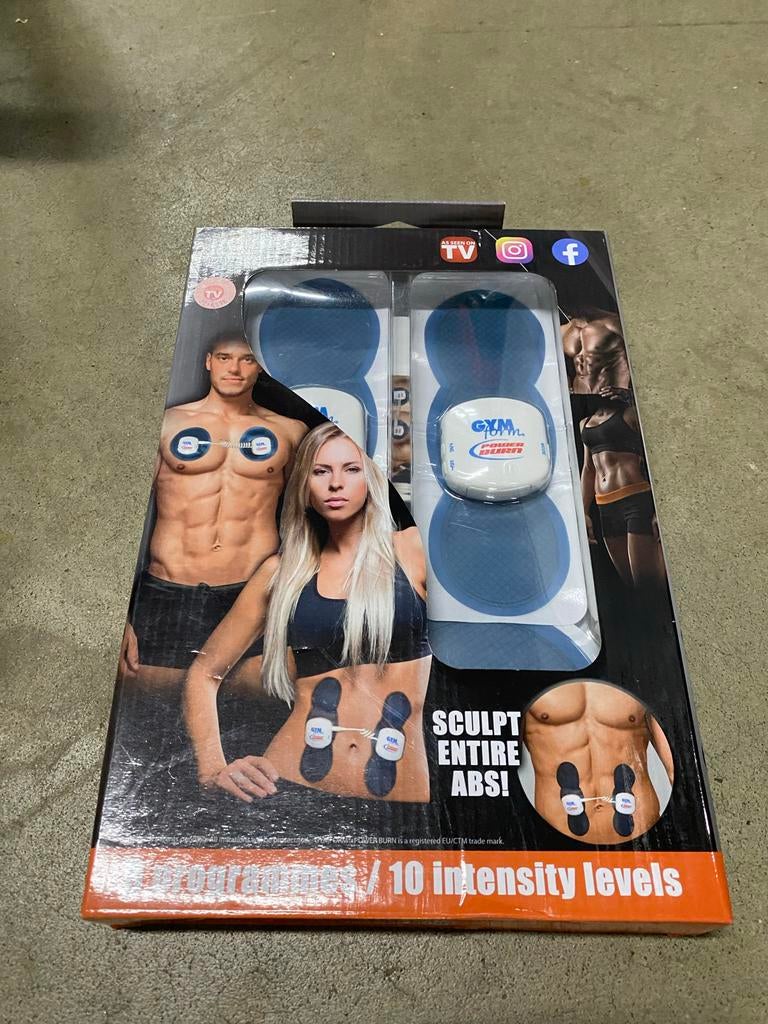 Gymform Power Burn EMS apparaat, Sport en Fitness, Ophalen of Verzenden, Nieuw, Buik, Overige typen