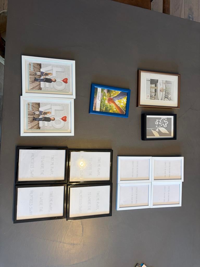 Diverse fotolijsten, Ophalen of Verzenden, Gebruikt